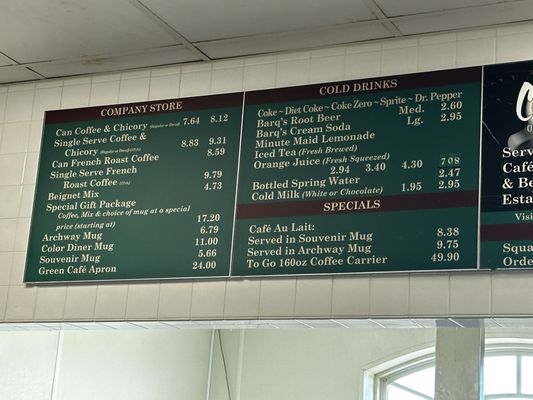 Menu photo 1 Cafe Du Monde Kenner, LA