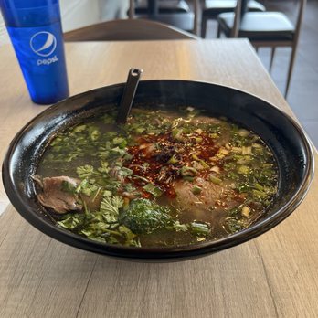 Noodles & Dumplings - Lanzhou spicy beef soup - too salty - Noodles Near Me - El Paso, Texas Noodles & Dumplings - Lanzhou spicy beef soup - too salty - Noodles Near Me - El Paso, Texas