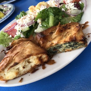 Sofia’s Greek Grill - Spinach and cheese pie - Greek Near Me - Clearwater, Florida Sofia’s Greek Grill - Spinach and cheese pie - Greek Near Me - Clearwater, Florida