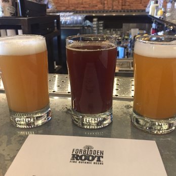 Forbidden Root - Beer Sampler - Brewpubs Near Me - Chicago, Illinois