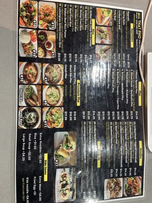 Menu photo 1 All That Pho Baldwin Park, CA
