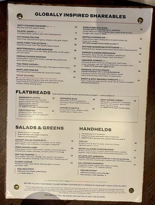 Menu photo 7 Puttshack - Addison Addison, TX