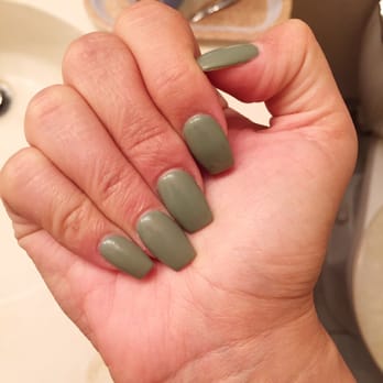 5 star nails - Love this color it's so different. Feeling like fall. Danny did this set. Always a perfect shape. - Nail Salons Near Me - Menifee, California