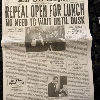 Repeal - Cocktail Bars Near Me - Salt Lake City, Utah