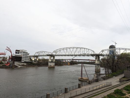 John Seigenthaler Pedestrian Bridge by null