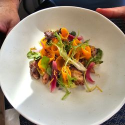 Le Ruban Bleu - Octopus and butternut squash salad