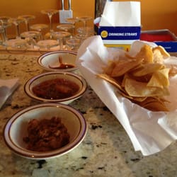 Chili Verde - Great chips and salsa