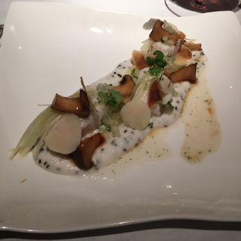 Steirereck - Catfish with mushroom and coconut sauce - Austrian Near Me - Vienna, 9 Steirereck - Catfish with mushroom and coconut sauce - Austrian Near Me - Vienna, 9