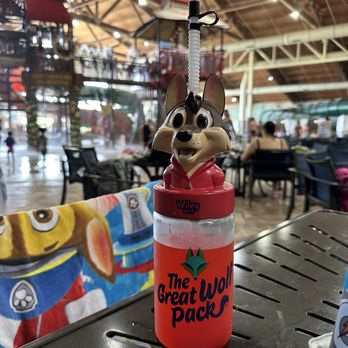 Great Wolf Lodge - The infamous $18 refillable wolf cup lol - Resorts Near Me - Concord, North Carolina Great Wolf Lodge - The infamous $18 refillable wolf cup lol - Resorts Near Me - Concord, North Carolina