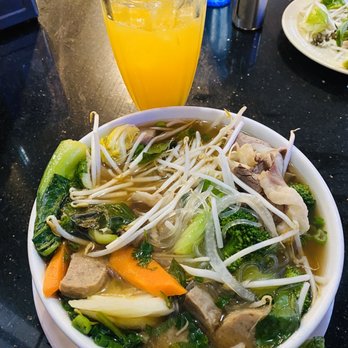 Pho Van - Vegetable, meatball, steak and brisket pho. About $1.52 for each add on but delicious - Vietnamese Near Me - San Diego, California Pho Van - Vegetable, meatball, steak and brisket pho. About $1.52 for each add on but delicious - Vietnamese Near Me - San Diego, California