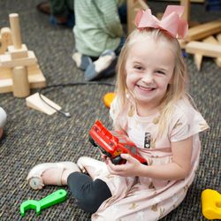Shepherd's Gate Church - Cute girl in Nursery