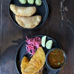 Coa Agaveria Y Cocina - Delicious lump crab empanadas and birria tacos!