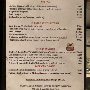 Alexander Restaurant - Menu - American Near Me - Centro, BCS Alexander Restaurant - Menu - American Near Me - Centro, BCS