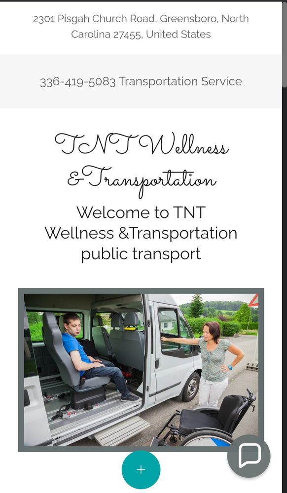 TNT WELLNESS & TRANSPORTATION Updated November 2024 3 Centerview Dr