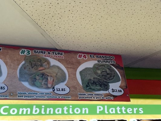 Menu photo 2 Filiberto's Mexican Food Phoenix, AZ