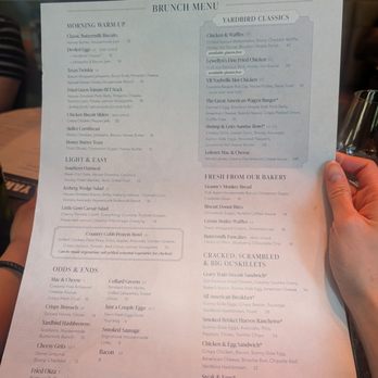 Yardbird - Menu 08.16.2026 - Southern Near Me - Dallas, Texas Yardbird - Menu 08.16.2026 - Southern Near Me - Dallas, Texas