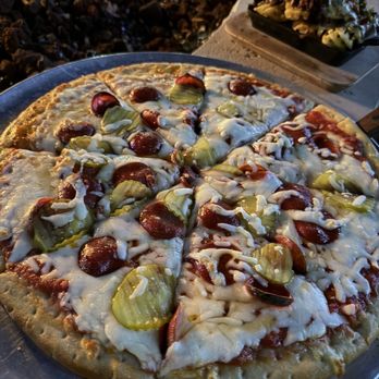 Tinman Social - Dill pickle pepperoni pizza - American Near Me - Little Elm, Texas