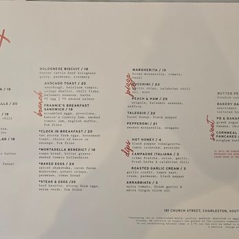Frannie & The Fox - Italian Near Me - Charleston, South Carolina Frannie & The Fox - Italian Near Me - Charleston, South Carolina