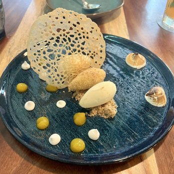 Dos Mares Restaurant - Super delicious deconstructed Key Lime Pie - Seafood Near Me - Fort Worth, Texas