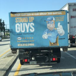 The truck I saw polluting our waterways with plastic trash bags. The truck I saw polluting our waterways with plastic trash bags.