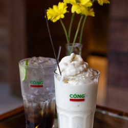 Cong Caphe - Coconut Mung Bean Signature Smoothie ($6.85)