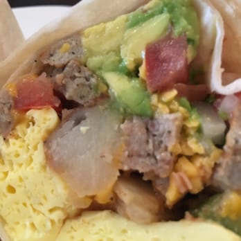 The Flying Pig - American breakfast burrito- can easily feed 2 people! - Sandwiches Near Me - San Francisco, California