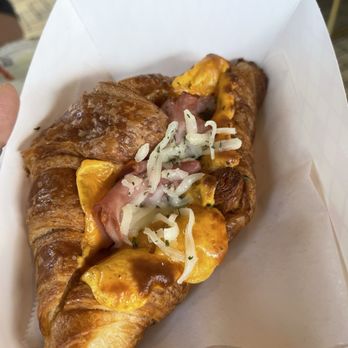 Cafe Big Mug - Ham and Cheese Croissant - Coffee & Tea Near Me - Santa Clara, California
