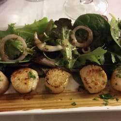 La Ferme des 3 Maillets - Restaurant - Plat de poele à la coquille st jacques