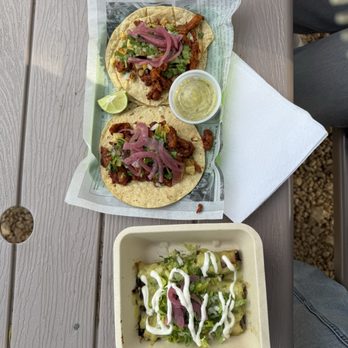Revolution Vegan Kitchen - Al Pastor Taco, Flautas - Vegan Near Me - Austin, Texas