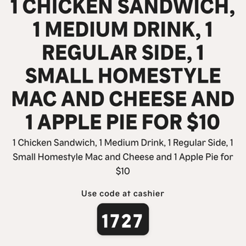 Popeyes Louisiana Kitchen - This is the coupon that expired now - Fast Food Near Me - Eldersburg, Maryland Popeyes Louisiana Kitchen - This is the coupon that expired now - Fast Food Near Me - Eldersburg, Maryland
