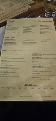 Menu photo 6 Rosemary Trattoria Coronado, CA Menu photo 6 Rosemary Trattoria Coronado, CA