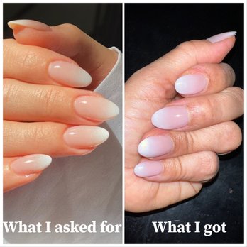 Nail Kingdom - Nikki (sp?) did a great job! I did ask her to make them a little less pointed than she did though. Very happy with the results! - Nail Salons Near Me - Wesley Chapel, Florida