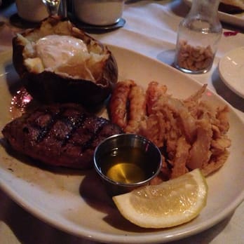 Clearman's Steak 'N Stein - My steak and shrimp. Delicious!! - Steakhouses Near Me - Pico Rivera, California