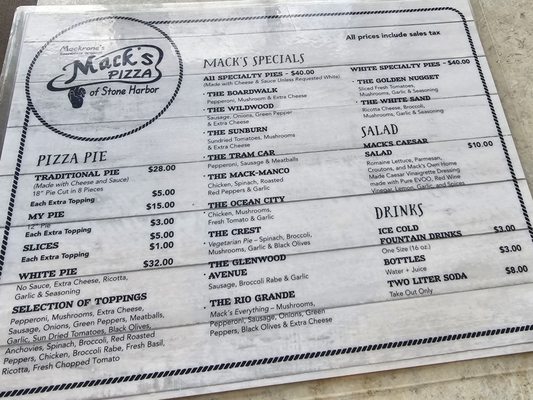 Mack's Pizza of Stone Harbor by null