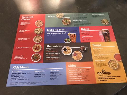Menu photo 5 Noodles and Company Phoenix, AZ Menu photo 5 Noodles and Company Phoenix, AZ