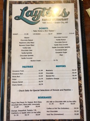 Menu photo 6 Layton's Family Restaurant Ocean City, MD Menu photo 6 Layton's Family Restaurant Ocean City, MD