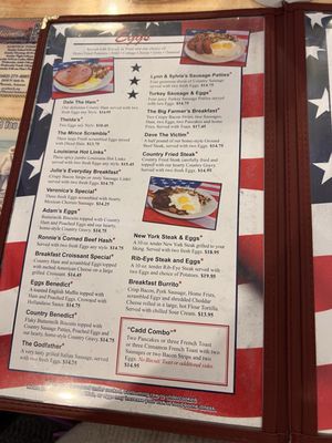 Menu photo 8 Ronnie's Cafe Glendale, AZ