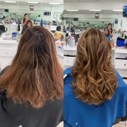 Amy Hieu Hair Salon - Balayage ombré and haircut by Angela