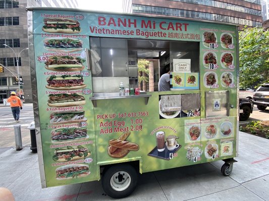 Menu photo 2 Banh Mi Cart New York, NY