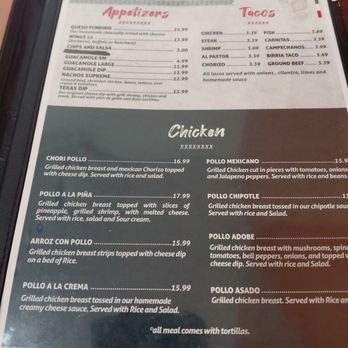 Las Americas - Menu 2026 - Mexican Near Me - Bedford Heights, Ohio