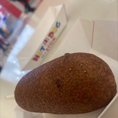 Hot Dog on a Stick by null