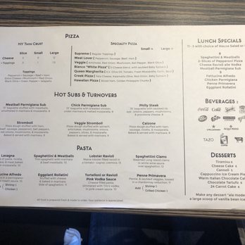 Parma Pasta Pizza - menu - Italian Near Me - Lewisville, Texas