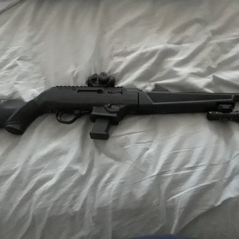 Green Top Shooting Range - Ruger PC-9 with red dot scope and weaponlight, courtesy of Green Top Shooting Range!! - Gun/Rifle Ranges Near Me - Ashland, Virginia