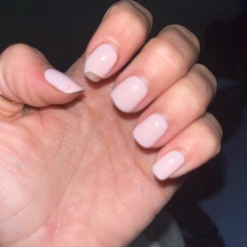 Jivana Nails & Spa - Chipped nails 6 days after a gel manicure. The other hand has 3 nails chipped. - Nail Salons Near Me - North Miami, Florida Jivana Nails & Spa - Chipped nails 6 days after a gel manicure. The other hand has 3 nails chipped. - Nail Salons Near Me - North Miami, Florida