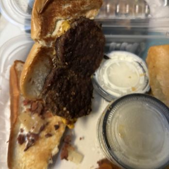 Chili's - This is supposed to be a big bite slider it's beyond dead - Bars Near Me - Lake Havasu City, Arizona