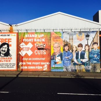 Belfast Black Taxi Tours - Social protest murals, Fall Road - Taxis Near Me Belfast Black Taxi Tours - Social protest murals, Fall Road - Taxis Near Me