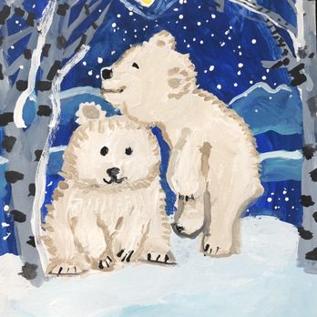 Alena's Art Studio - My kid painted this at Alens's Art Studio when he was just 5 - Art Schools Near Me - Ashburn, Virginia