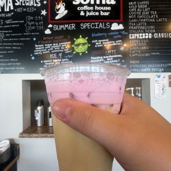 Soma - Frosted animal cookie latte! - Coffee & Tea Near Me - Bloomington, Indiana Soma - Frosted animal cookie latte! - Coffee & Tea Near Me - Bloomington, Indiana