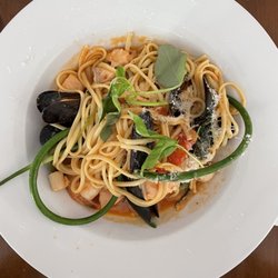 Rhubarb Restaurant - Seafood pasta