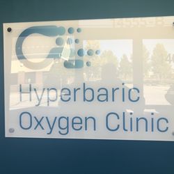Hyperbaric Oxygen Clinic - Signage